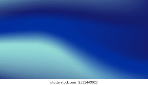 Abstract Winter wonderland Background template. Blurred blue and white gradient. Aesthetic snow landscape concept. No text, no people. Vector Illustration.