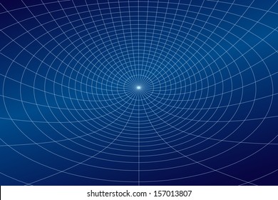 Abstract wireframe background - Vector illustration