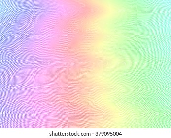 abstract wire-frame distortions, vector composition with motion effect