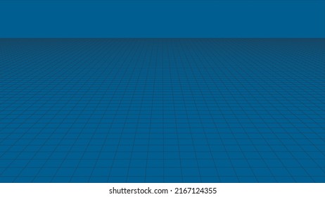 Abstract wireframe landscape. Detailed lines on a purple background. 3d abstract mesh background. Vector illustration
