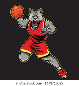 2,025 Wolf basketball Images, Stock Photos & Vectors | Shutterstock