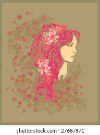 Abstract Woman