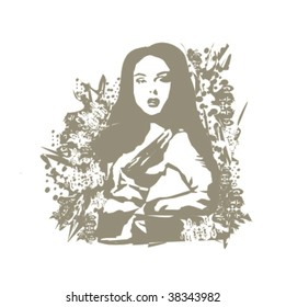 Abstract Woman