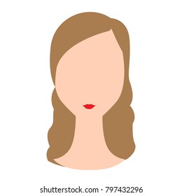 Abstract woman avatar