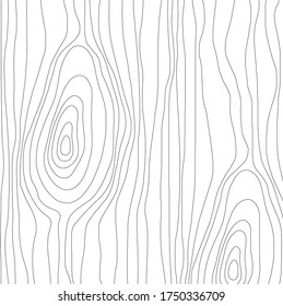 Abstract Wood Pattern in Black and White