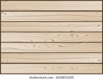 Abstract wood texture with smooth wavy lines imitating annual rings. Warm brown and beige shades create a natural and decorative look of wood texture