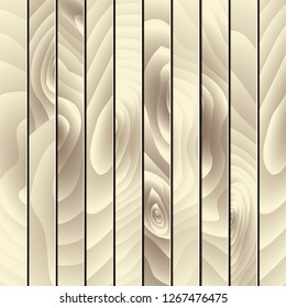 Abstract wooden background. Wooden board. Vector illustration.