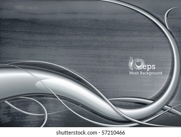Abstract Wooden Background Mesh, eps10