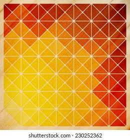 Abstract wooden background. Triangle design vector illustration.