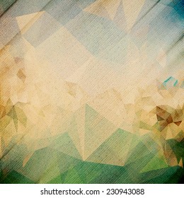 Abstract wooden background. Triangle design vector illustration.