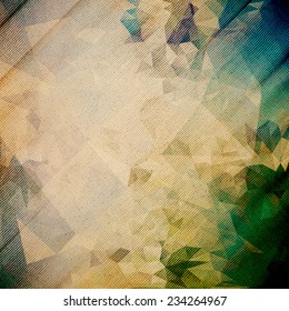 Abstract wooden background. Triangle design vector illustration.