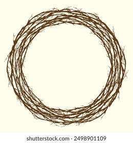 Abstract wooden tree texture in ellipse and rectangle shape form isolated on white background. Wedding pattern invitation design. Valentines day frame with place for text