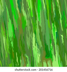 Abstract woodland green pattern. Vector illustration of natural camouflage material