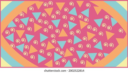 Abstract work for online and print media.