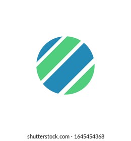 Abstract world logo template vector icon design