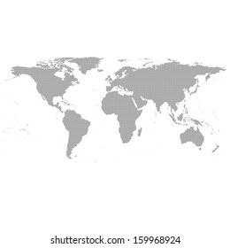 abstract World Map background vector