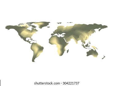 abstract world map background water color green tone design style vector background elements of this image furnished by NASA can you fill text or use in poster and advertisement