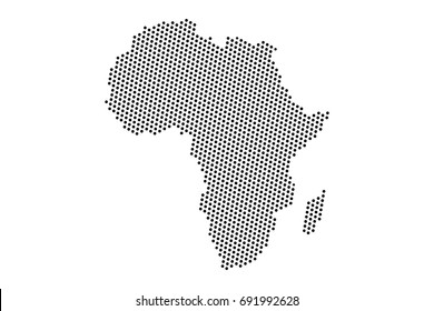 Abstract world map dot planet, lines, global world map halftone concept. Vector illustration eps 10.