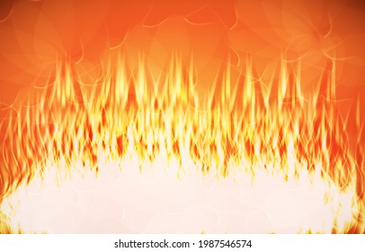 mundo abstracto sobre ilustración vectorial de fondo de arte contra incendios