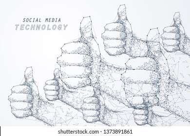 Abstract of world social network, Edge and vertex of world connection, internet and technology concept.