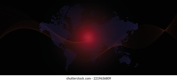 abstract world war background vector illustration