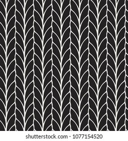 Abstract Woven Seamless Vector Pattern. Geometric texture. Repeating background.