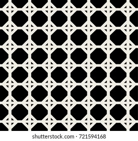 Abstract Woven Seamless Vector Pattern. Geometric texture. Repeating background.