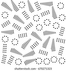 Abstract wrapping paper pattern 