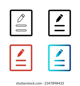 Abstract Writing Silhouette Illustration, can be used for business designs, presentation designs or any suitable designs.