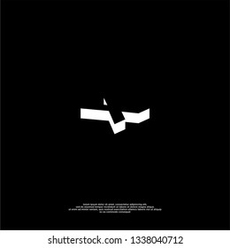 abstract X 3D logo letter in shadow shape design concept in black and white colors