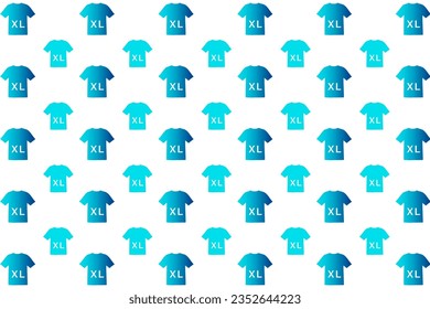 Abstract XL Size Shirt Pattern Background, can be used for business designs, presentation designs or any suitable designs.