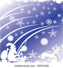 abstract xmas background