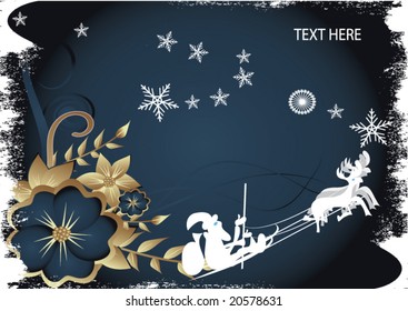 abstract xmas background