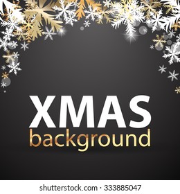 Abstract Xmas background