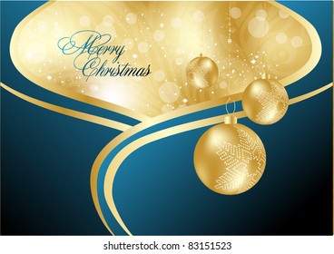 abstract xmas card for design