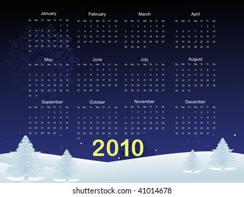 abstract xmas day pattern calender, vector illustration