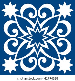 abstract xmas decoration, vector design element