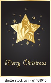  abstract xmas star
