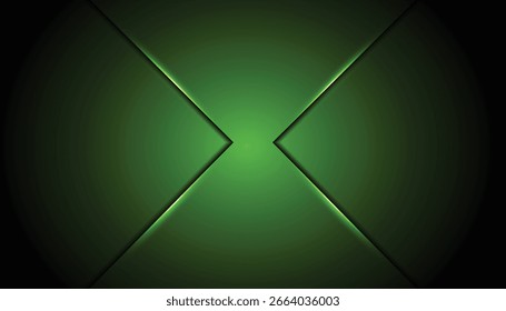 Quadro de brilho em forma de X abstrato em um fundo gradiente com bordas iluminadas. Ideal para tecnologia, ficção científica, clubes, festas, banners e projetos de design decorativos modernos.