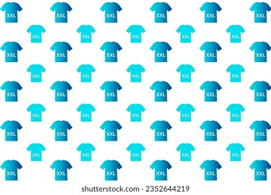 Resumen El fondo del patrón de camiseta de tamaño XXL, puede ser utilizado para diseños de negocio, de presentación o cualquier diseño adecuado.