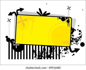 Abstract Yellow