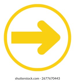 Abstract yellow arc on white background showcasing minimalist design and vibrant color aesthetic