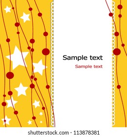 Abstract yellow background