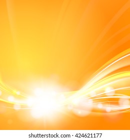 Abstract yellow background.