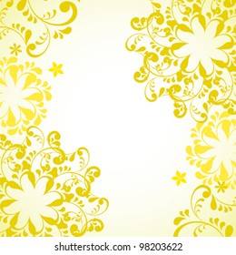 abstract yellow background
