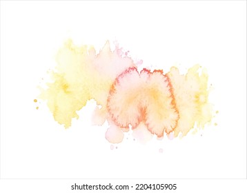 abstract yellow background brush vector