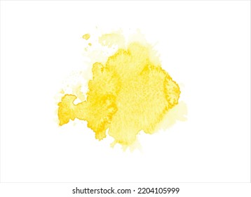 abstract yellow background brush vector