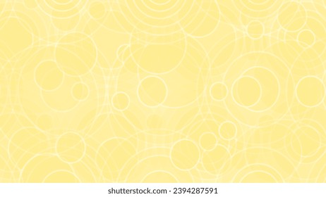 fondo amarillo abstracto con círculos