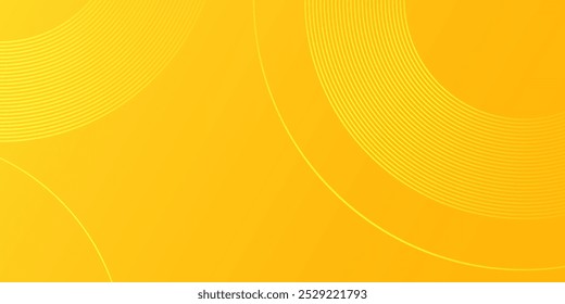 Abstrato fundo amarelo abstrato com formas circulares composição arte simples moderno abstrato