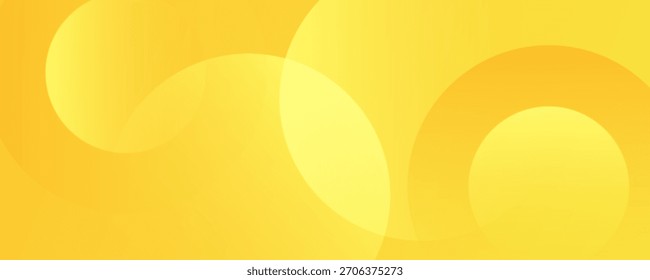 Fondo amarillo abstracto con patrones circulares de remolino y Gradientes suaves. Adecuado para temas alegres, diseños de verano